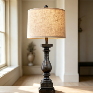 Farmhouse Table Lamp with USB 2-Pack