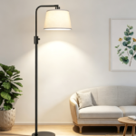 Dimmable Arc Floor Lamp