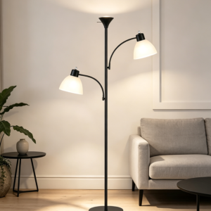 Industrial Tree Floor Lamp 3-Light