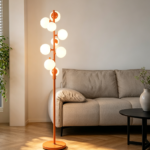 Dimmable Globe Floor Lamp