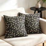 Vintage Floral Pillow Covers 20x20 Set of 2