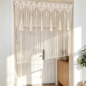 Handmade Boho Tassel Tapestry Doorway Curtain Wall Hanging