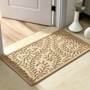 Water-Absorbent Dirt Trapping Fade-Resistant Door Mat