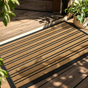 All-Weather Extra-Durable Waterproof Yellow Door Mat