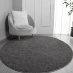 Dark Grey Super-Soft Memory-Foam Cushion Carpet