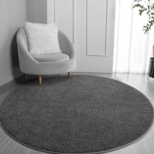 Dark Grey Super-Soft Memory-Foam Cushion Carpet